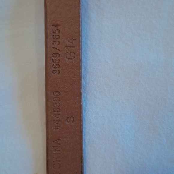 Lands' End Leather Bow Belt - Picture 4 of 8